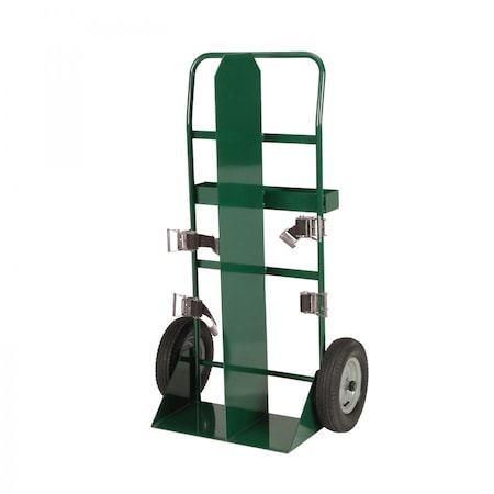 Little Giant Gas Cylinder Partition Wall Truck, 16" Pneumatic, 800 lbs Capacity TW9016P